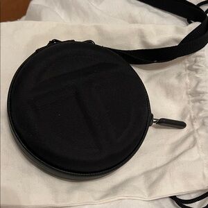 Telfar mini round bag black